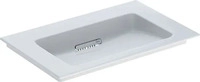 Geberit 505003001, Geberit One Waschbecken 75x48 cm rechteckig M&ouml;bel wei&szlig; glanz