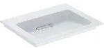 Geberit 505001001, Geberit One Waschbecken 60x48 cm rechteckig M&ouml;bel wei&szlig;