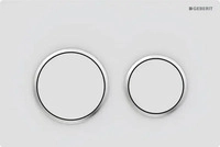 Geberit 115085JT1, Geberit Omega20 Bet&auml;tigungsplatte f&uuml;r Toilette gl&auml;nzender