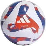 adidas Tiro League TSBE Fu&szlig;ball Gr&ouml;&szlig;e 4 und 5 wei&szlig; / blau / orange 4