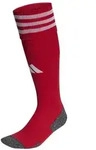 adidas Adi 23 Sock Adisock 3 Streifen Stutzenstrumpf rot / wei&szlig; K-XXL 31-33
