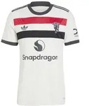 adidas originals trefoil Manchester United Ausweichtrikot Herren 2024 / 2025 wei&szlig; L