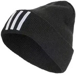 adidas 3-Streifen Beanie M&uuml;tze schwarz / wei&szlig; Erwachsene M