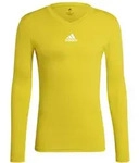 adidas Team Base Tee Unterziehshirt Langarm gelb S