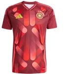adidas DFB Frauenteam Trikot Kinder Ausw&auml;rts Deutschlandtrikot EM 2025 rot 164