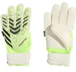 adidas Kinder Predator Match Fingersave Junior Torwarthandschuhe gelb Lucid Lemon 4
