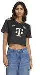adidas FC Bayern M&uuml;nchen Ausweichtrikot bauchfrei Damen KE6800 2025 2026 schwarz S