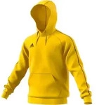 adidas Core 18 Hoodie Kapuzenpullover gelb L