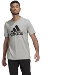 adidas Essentials Big Logo T-Shirt Herren grau / schwarz GK9123 L