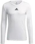 adidas Team Base Tee Unterziehshirt Langarm wei&szlig; M