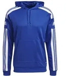 adidas Squadra 21 Polyester Hoodie Kapuzenpullover Herren royal blau / wei&szlig; L