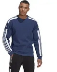 adidas Squadra 21 Sweattop Sweatshirt marineblau / wei&szlig; M