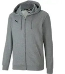 Puma teamGoal23 Casuals Kapuzenjacke Herren grau S