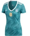 adidas DFB Away Deutschland Ausw&auml;rtstrikot Damen gr&uuml;n WM 2018 XS (Damen)