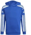 adidas Squadra 21 Polyester Hoodie Kapuzenpullover Kinder royal blau / wei&szlig; 152