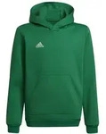adidas Entrada 22 Hoodie Kapuzenpullover Kinder gr&uuml;n Team Green 152