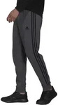 adidas Essentials French Terry Sporthose mit B&uuml;ndchen 3-Streifen grau S