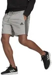 adidas Herren 3 Streifen Shorts grau / schwarz GK9990 S