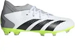 adidas Predator Accuracy.3 FG Kinder Fu&szlig;ballschuhe wei&szlig; / schwarz / lemon gr&uuml;n 36