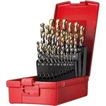 Dormer Spiralbohrer-Set HSS TiN A002 1,0-13,0mm 25 teilig in Kunststoff-Box