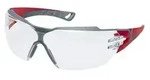 UVEX Schutzbrille pheos cx2 exc. AS AF klar rot/grau 9198.258