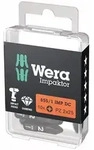 WERA Impaktor-Bit 1/4" Kreuzschlitz PZ 2x25mm 10er Pack