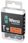 WERA Impaktor-Bit 1/4" Innensechskant 840/1 SW 6x25mm hex-Plus 10er Pack