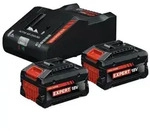 BOSCH Akku-Starter-Set 18V 2xEXBA 18V-80, EXAL 12V/18V-160
