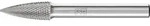 PFERD Fr&auml;sstift HM Spitzbogenform 0820 MICRO 6mm 8x20mm