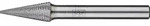PFERD Fr&auml;sstift HM Spitzkegelform 0820 MICRO 6mm 8x20mm