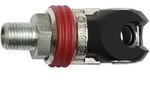 RIEGLER Schwenk-Sicherheitskupplung NW7,2 / AG G3/8 Stahl