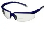 3M Schutzbrille Solus blau/graue B&uuml;gel inteGr. Lesebereich +1,5 S2015AF-BLU