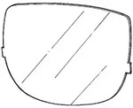 3M Vorsatzscheibe au&szlig;en Standard Standard 10St.