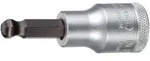 GEDORE Schraubendrehereinsatz 1/2" Kugelk. Innen- 6kt10mm IN 19 K 10,2219395