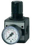 RIEGLER Druckregler MULTIFIX 6000 L/min mit Manometer 0,5-10bar G1/4"