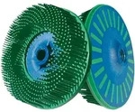 TYROLIT Radialschleifb&uuml;rste M14 &Oslash; 115x38mm A36 braun