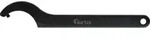 FORTIS Hakenschl&uuml;ssel 110-115mm mit Zapfen DIN1810B