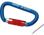 KNIPEX Materialkarabiner 2 St&uuml;ck 00 50 03 T BK