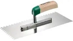 FORTIS Gl&auml;ttekelle gezahnt Edelstahl 280x130mm 6x6mm Edelstahl