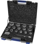 ASW Kraft Steckschl&uuml;ssel Set 3/4" 20-teilig