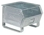 Stahlbeh&auml;lter 450x520x390 mm BxTxH Gr. 5P4 verzinkt