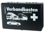 S&Ouml;HNGEN Erste Hilfe Kasten 3004002 KFZ DIN 13164 gef&uuml;llt schwarz