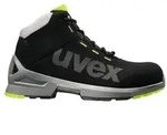 UVEX 1 Sicherheits-Stiefel Gr. 40 W11 S2 ESD SR schwarz/gelb 8545.8