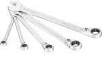 HAZET Knarren-Ring-Maulschl&uuml;sselsatz 606 5-teilig 8-19mm
