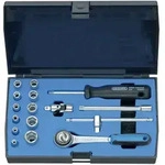 GEDORE Steckschl&uuml;ssel-Set 1/4" 16-tlg 6-kant 4-13mm 20 EMU-3 6172290