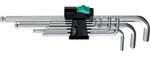 WERA Hex-Plus 6kt.-Winkelschraubendreher -Set 9tlg. 950 PKL/9SM N