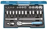 GEDORE Steckschl&uuml;ssel-Set 1/2" 27-tlg UD 10-30mm D 19 IMU-10 6140090