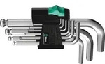 WERA Winkelschraubendreher-Set 950PKS/9 9-tlg 6-kant 1,5-10mm Kugelkopf