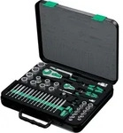 WERA Steckschl&uuml;ssel-Garnitur ZYKLOP 1/4" + 1/2",43-teilig