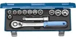 GEDORE Steckschl&uuml;ssel Set 1/2" 13-teilig sechskant 10-24mm 2545810 No. 19